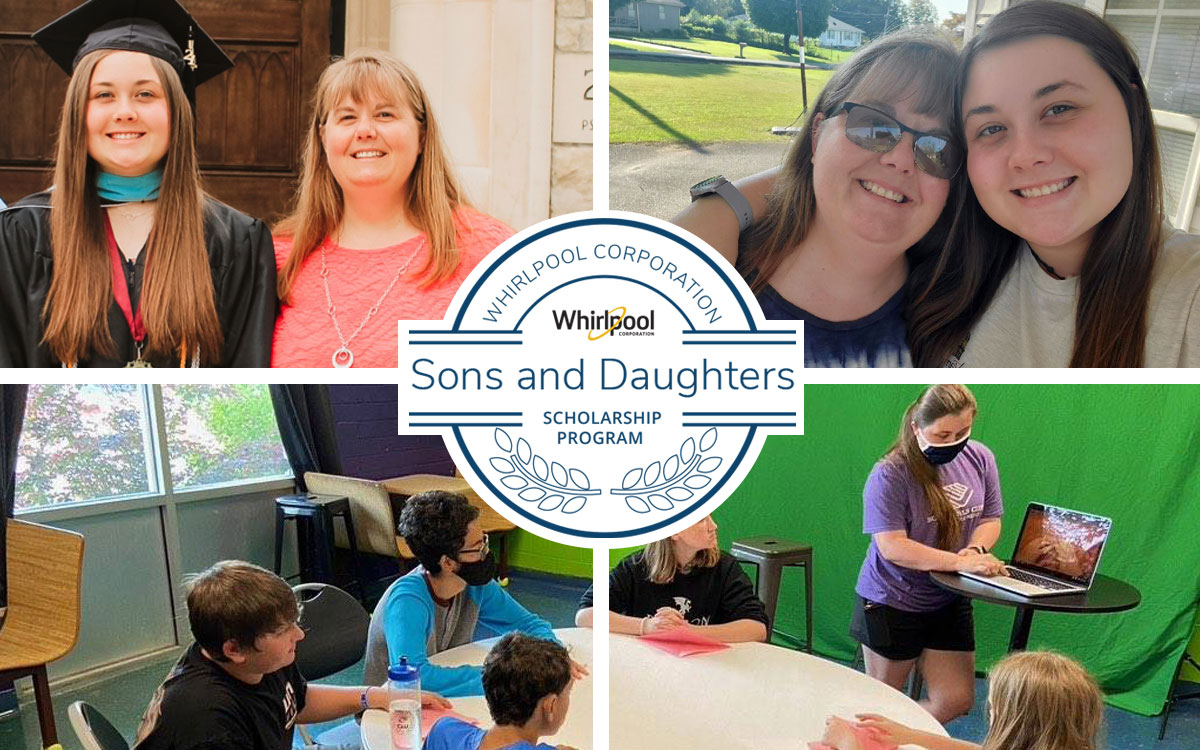 Cleveland, TN recipient of Whirlpool Sons & Daughters Scholarship, grown and married, gives back in her job with the Boys and Girls Club