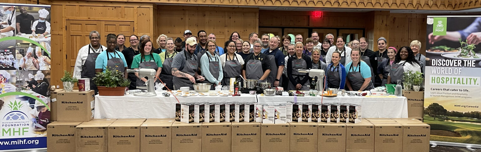 Group of culinary professionals