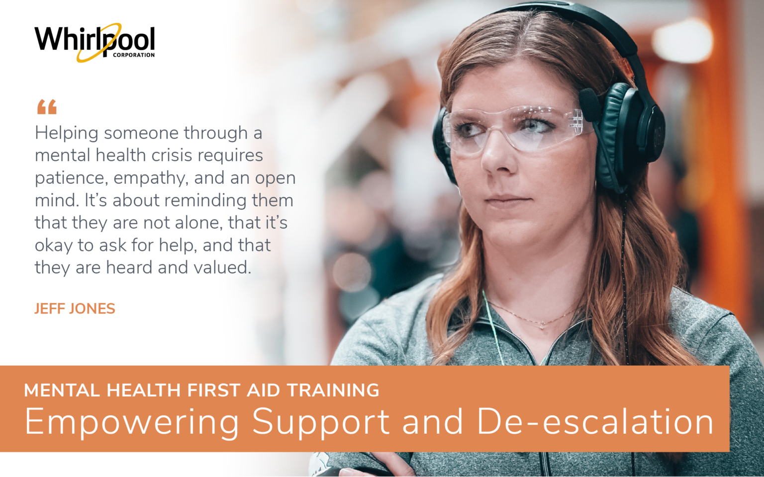 empowering support and de-escalation