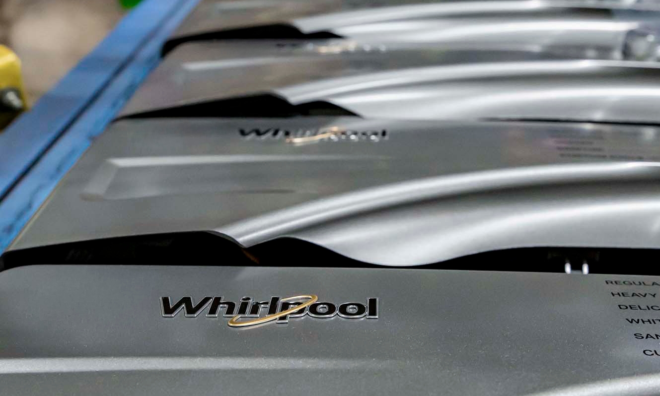 Rolls of American Steel at Whirlpool's Clyde Ohio Operations