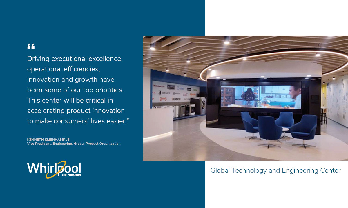 Whirlpool Global Technology and Engineering Center lobby, Pune, India