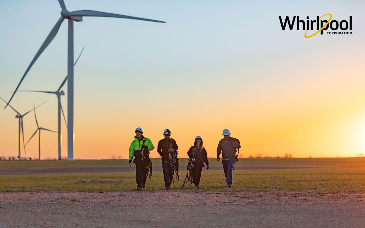Whirlpool Windfarm in Texas