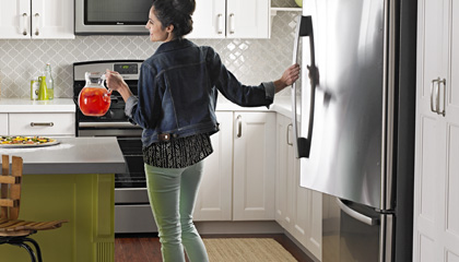 1st Bottom-Freezer Refrigerator