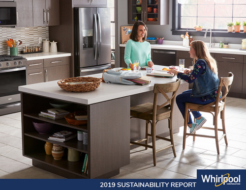 Whirlpool Corporation Raises the Bar for Environmental Commitment and Progress in 2019 Sustainability Report