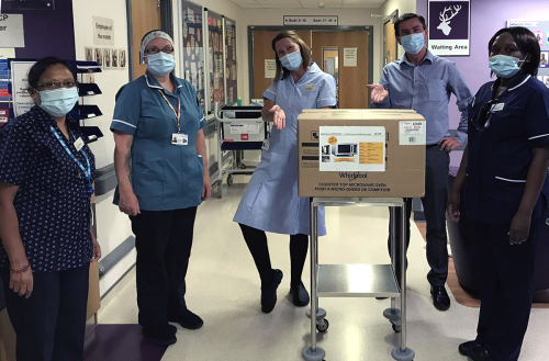 Whirlpool UK Donates Appliances to Hospitals and Charities Across the United Kingdom to Support Frontline Workers