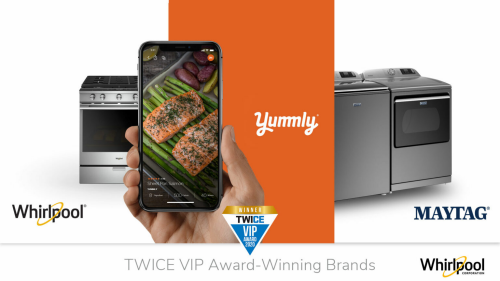 Maytag, Whirlpool and Yummly Brands Announce TWICE VIP Award Wins
