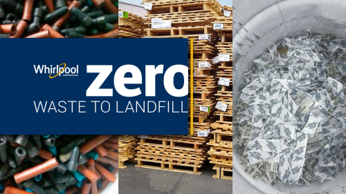Whirlpool Corporation On-Track to Meet Zero Waste to Landfill Goals in Manufacturing Plants Worldwide by 2022