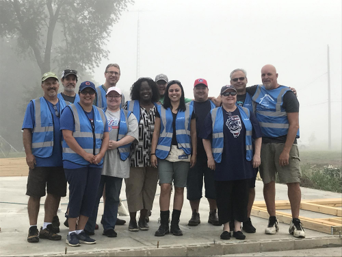 Whirlpool Corporation Employees Make Trip to Lafayette, Indiana for Habitat Build