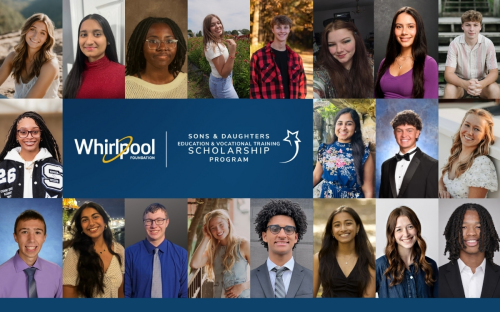 Whirlpool Foundation Announces 2026 Sons & Daughters Scholarship Recipients
