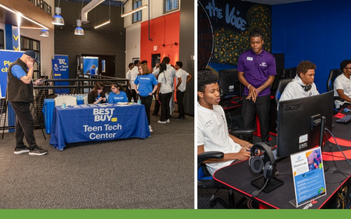 Whirlpool Foundation Supports Boys & Girls Clubs of Greater Southwest Michigan Best Buy Teen Tech Center in Benton Harbor