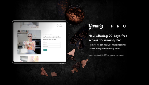 Yummly Pro Paid Subscription Free for 90 Days!